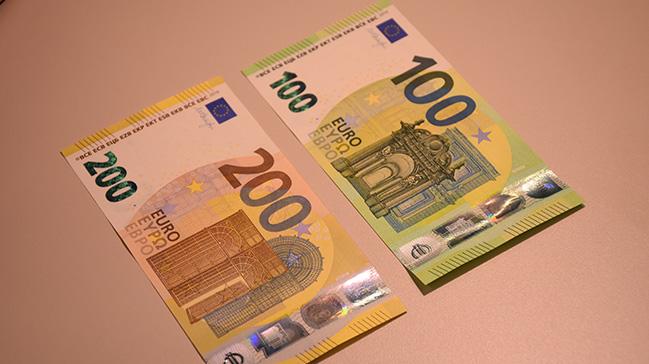 ECB yeni 100 ve 200 euroluk banknotlar tantt