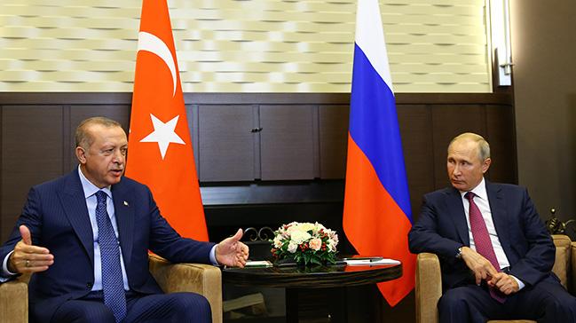 Bakan Erdoan ve Putin'in bakanlndaki heyetleraras grme sona erdi 