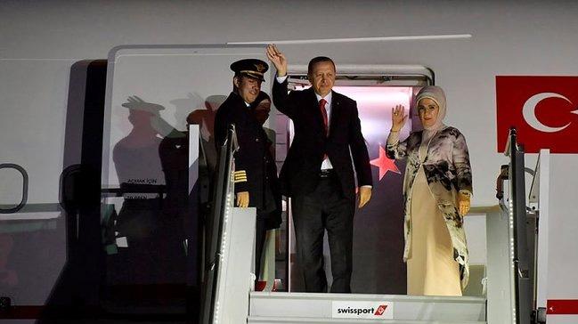 Cumhurbakan Erdoan, yurda dnd 