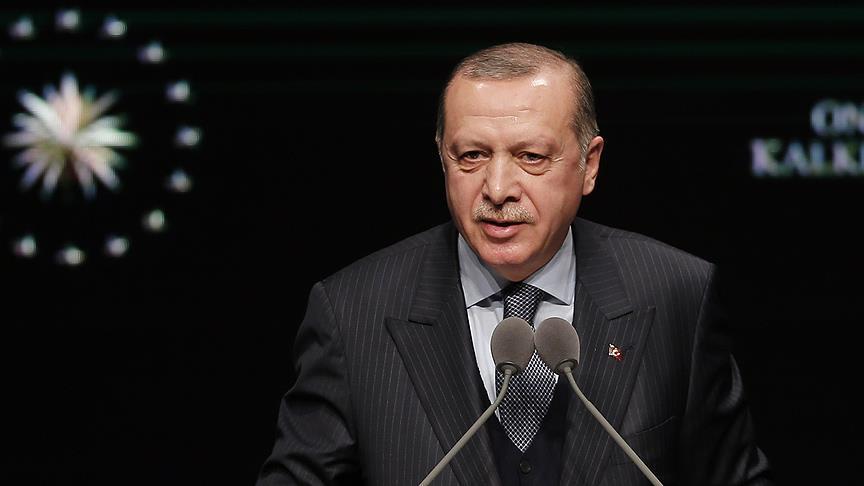 Cumhurbakan Erdoan: Verdiimiz szleri tuttuk