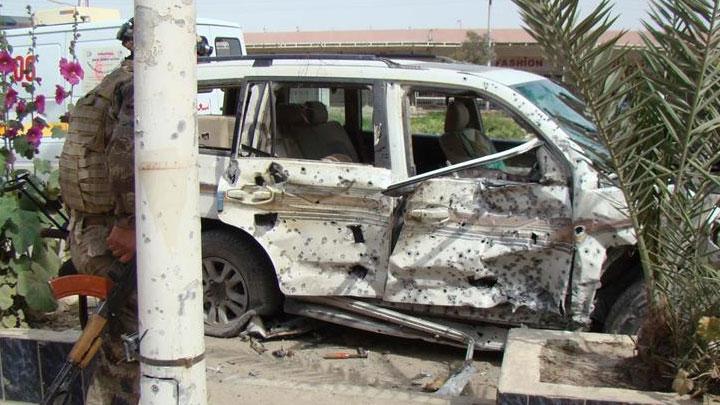 Irak'ta polis otobsne saldrda 2 kii hayatn kaybetti, 15 polis yaraland