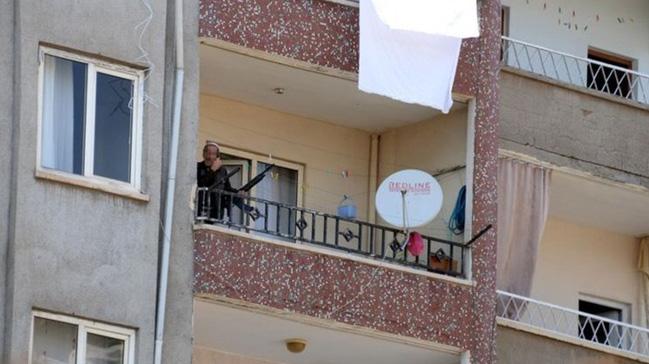 Diyarbakr'da balkondan silahla ate aan kii zel harekat harekete geirdi