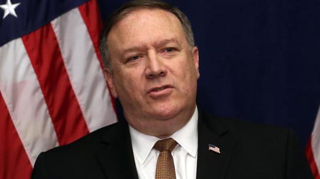 ABD Dileri Bakan Pompeo, Irak Meclis Bakan ile grt 