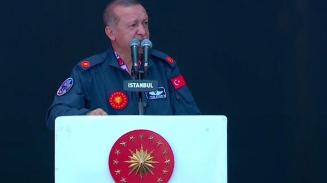 Bakan Erdoan: Bunlar bize dost, stratejik ortak; tehdit dahi ettiler