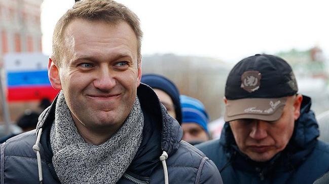Rus muhalif Navalny yeniden gzaltna alnd