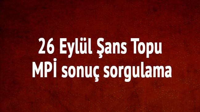 26 Eyll 2018 ans Topu sonular duyuruldu