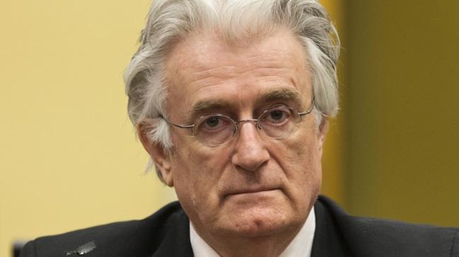  40 yl hapis cezas verilen 'Bosna Kasab' Radovan Karadzic hakim deiiklii istedi