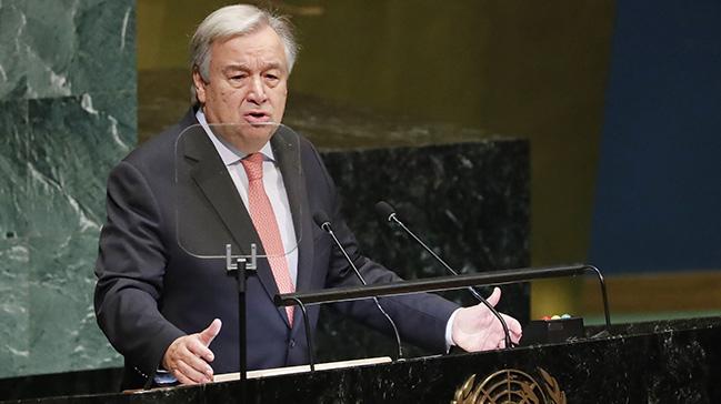 BM Genel Sekreteri Guterres: Dnya kresel snma konusunda yeterli bir ey yapmyor