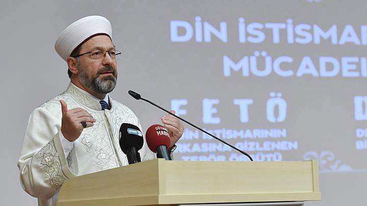 Diyanet leri Bakan Ali Erba: Dini istismar edenlerle mcadelemiz artarak srecek