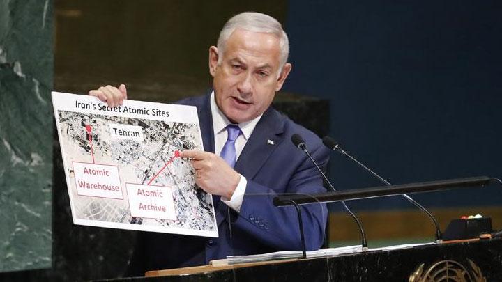 Netanyahu'dan ran'a nkleer malzeme gizleme sulamas