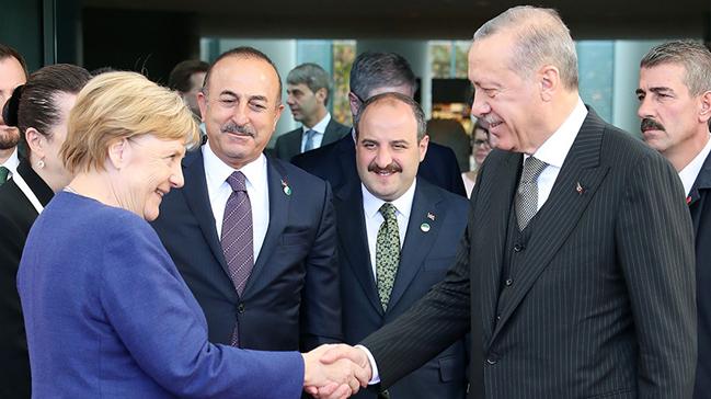 Merkel, Bakan Erdoan uurlad