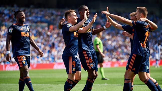 Valencia deplasmanda Real Sociedad' 1-0 malup etti ve ligdeki ilk galibiyetini ald