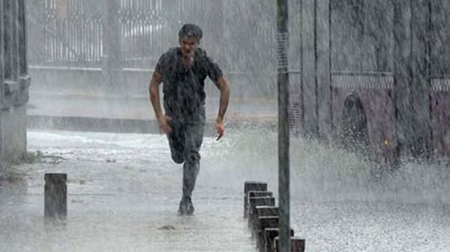 Meteoroloji; Marmara, Ege ve Bat Akdeniz iin kuvvetli ya uyarsnda bulundu