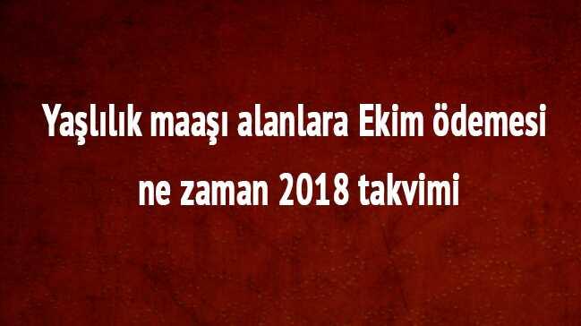 Yallk maa alanlara ekim demesi ne zaman 2018 takvimi