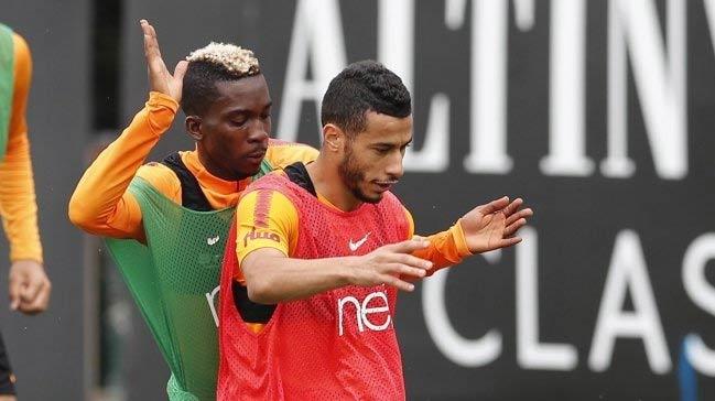 Galatasaray'da artk are Belhanda ve Onyekuru