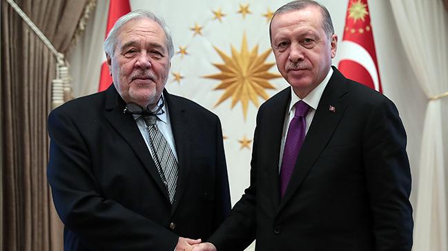 Bakan Erdoan, Prof. Dr. lber Ortayl'y kabul etti