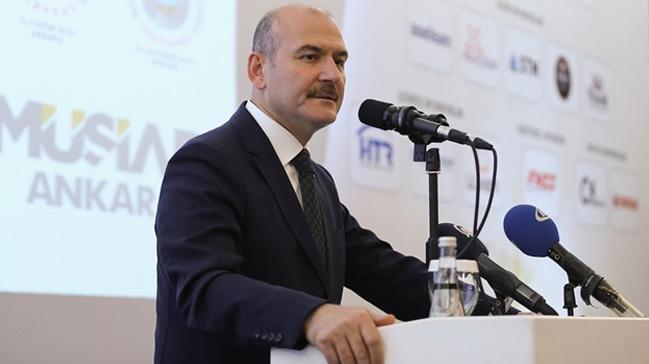 ileri Bakan Soylu: Sfr maliyetle mayn temizlii yapyoruz