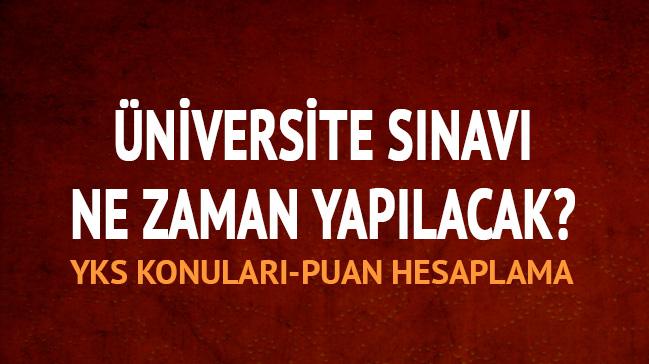 niversite snav ne zaman yaplacak"