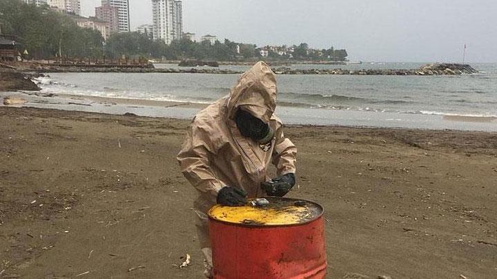 Ordu'da plaja vuran varildeki lmde kimyasal ve radyasyon bulgusuna rastlanmad