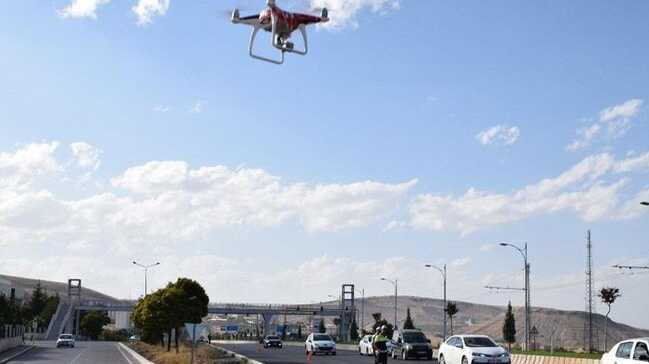 Emniyet Genel Mdrl helikopter ve drone ile trafik denetimi yapacak