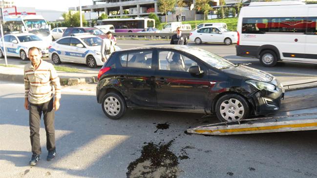 Maltepe'de trafik kazas: 4 yaral