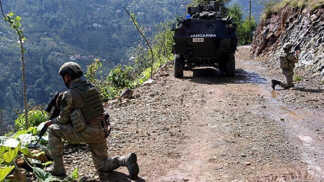 Giresun'da terr operasyonu: Gzaltna alnan iki zanldan biri tutukland