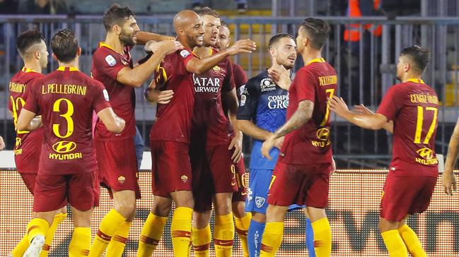 Roma, deplasmanda Empoli'yi 2-0 malup etti