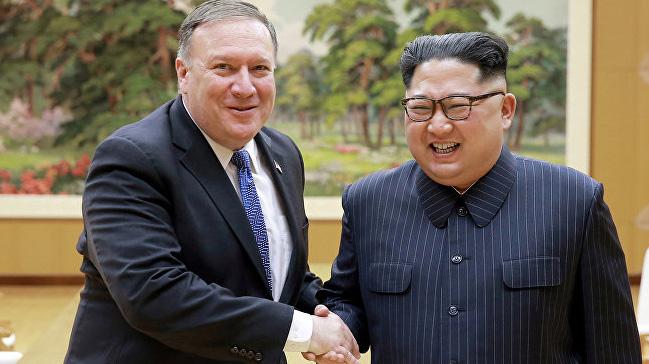 ABD Dileri Bakan Pompeo, Kim Jong-un ile grt