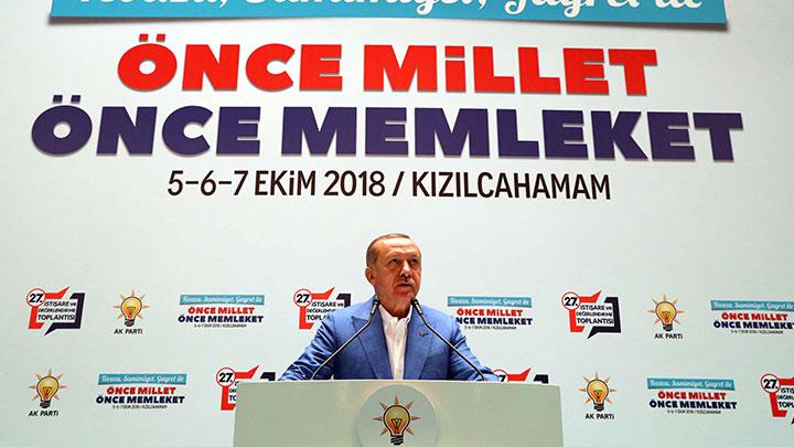 Cumhurbakan Erdoan: Terre bulam kiiler tekrar sandktan kacak olursa kayyum atarz