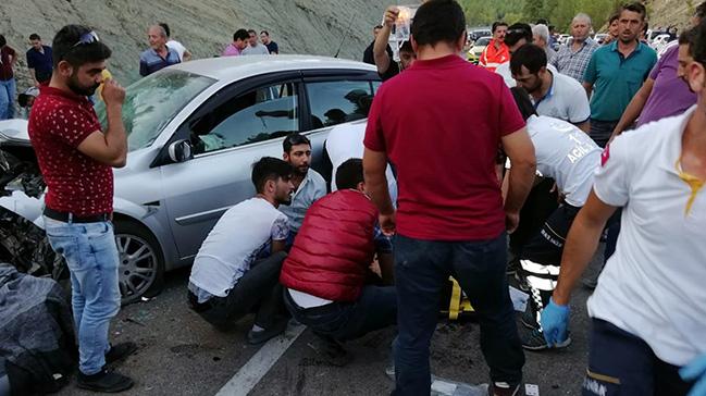 Burdur'daki trafik kazasnda 7 kii yaraland 