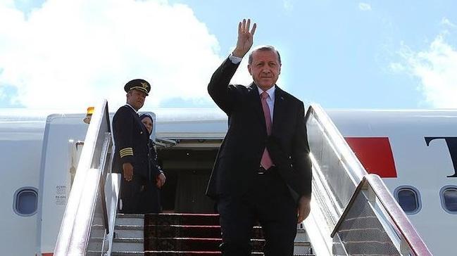 Cumhurbakan Erdoan Macaristan'a geldi