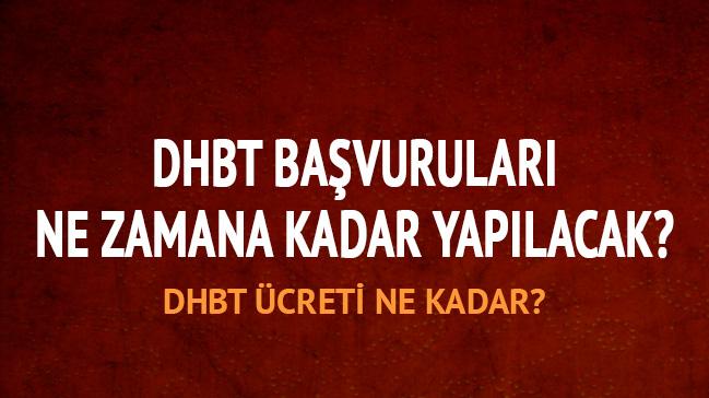 DHBT bavuru tarihi 2018 ne zaman"