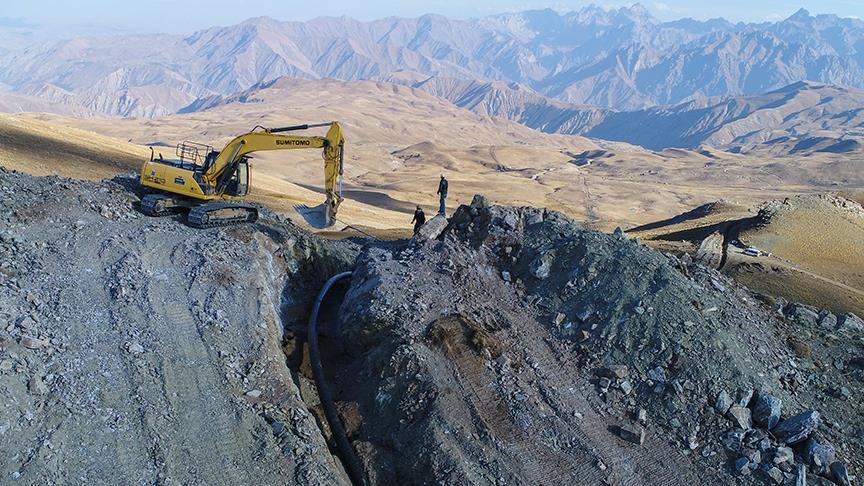 Hakkari'ye doal gaz ulatrlmas iin hummal bir alma yrtlyor