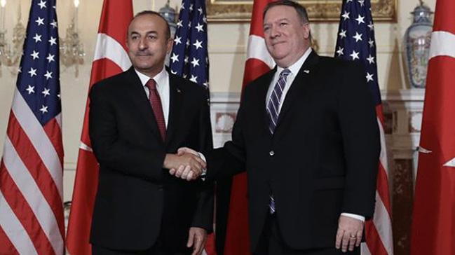 Dileri Bakan avuolu, Amerikal mevkida Pompeo ile telefonda grt