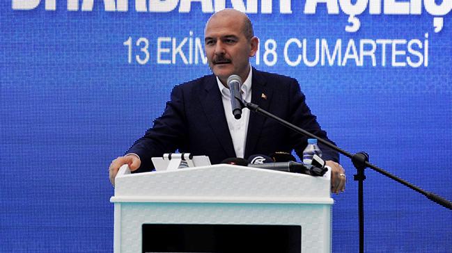 ileri Bakan Soylu: Diyarbakrda 2014te 621 olan terr olay says bu yl 4e dt