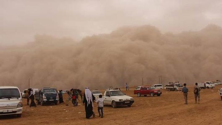 Meteoroloji Gneydou Anadolu Blgesinde etkili olacak toz bulutu iin uyard