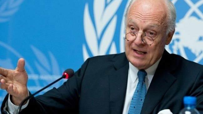 BM Suriye zel Temsilcisi de Mistura grevi brakyor