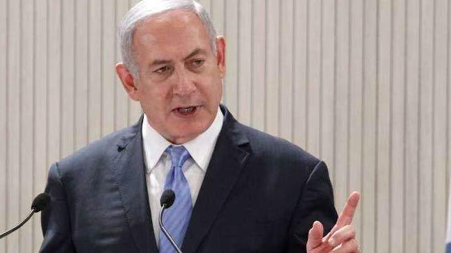 Netanyahu yine Hamas' tehdit etti: Roket saldrlarna son vermezse byk bir g kullanacaz