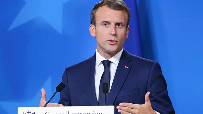 Fransa Cumhurbakan Macron: Baz politik ziyaretleri askya aldk