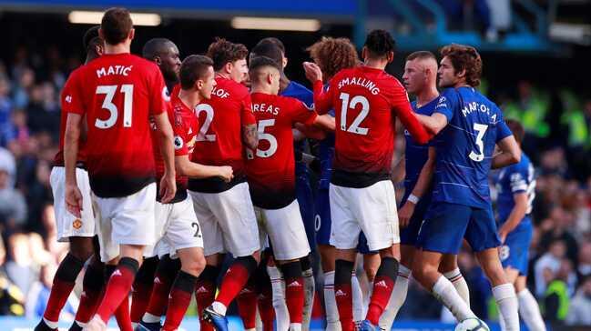 Chelsea 90+6'da att golle sahasnda Manchester United ile 2-2 berabere kald