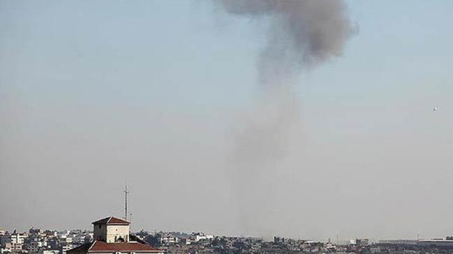 srail'den Gazze'ye hava saldrs       