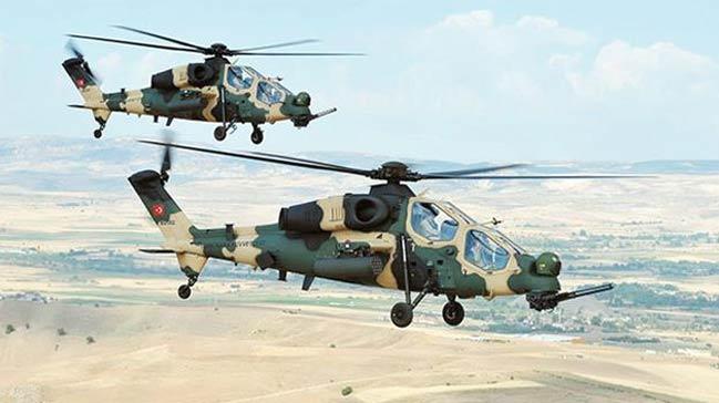 T129 Atak helikopterimiz Afrika'da gsteri yapacak