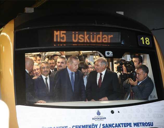 skdar-ekmeky Metro Hatt lk Gnde 179 Bin 612 Yolcu Tad