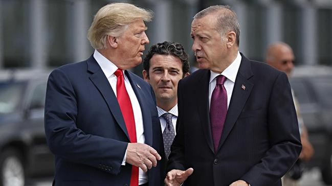 Bakan Erdoan 11 Kasmda ABD Bakan Donald Trump ile buluacak