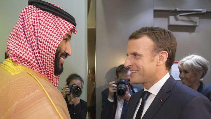 Macron, Kral Selman ile grp Kak'nn lmnn aydnla kavuturulmasn istedi