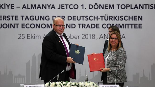 Trkiye ile Almanya arasnda JETCO protokol imzaland  