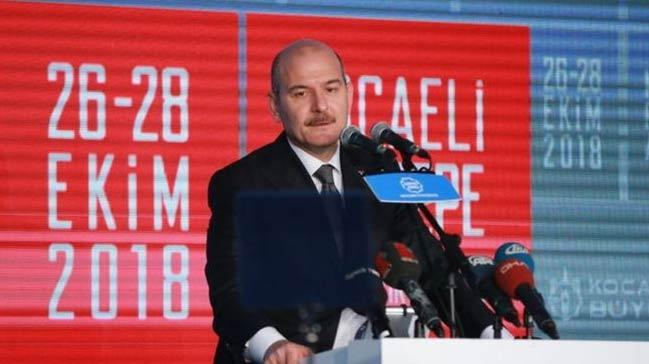 ileri Bakan Soylu: 'Suriyeliler devletten maa alyor' diye yaydlar, oysa bu AB fonlaryla yaplan bir projeydi 