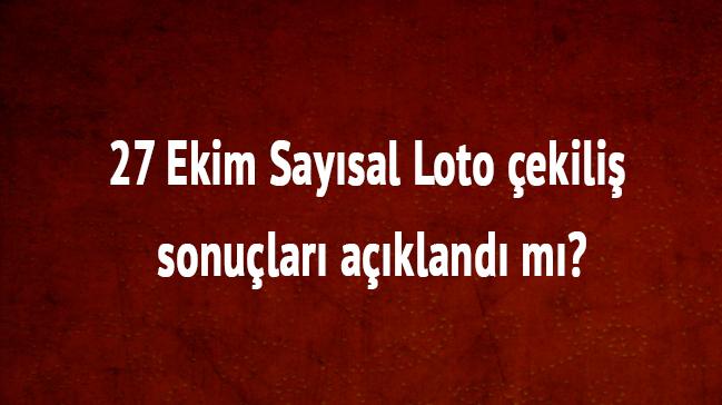 Saysal Loto ekili sonular akland