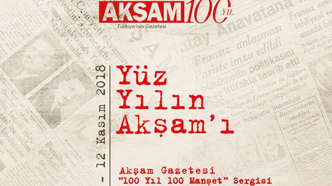 Akam Gazetesi '100 yl 100 Manet' Sergisi