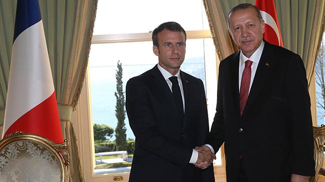 Macron: Suriye'de yeni bir insani krizi nlemek iin kararll salamaya alyoruz